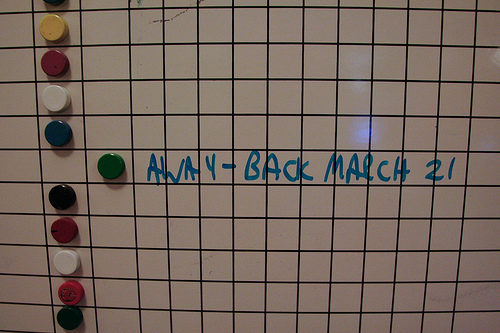 Away - Back March 21